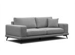 SOFA MEDIOLANE 3-Sitzer, grau
