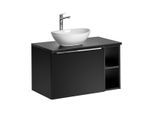 WASCHTISCH 80cm Éros Schwarz