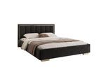 POLSTERBETT AURELIA 140x200 mit Stauraum für Bettwäsche und Rahmen Jasmine 100
