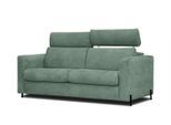 SOFA MEZO 3-Sitzer mit Schlaffunktion, grün