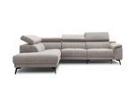 ECKSOFA FIERO 5-Sitzer mit 1 Relaxfunktion, taupe