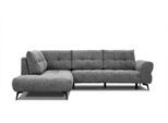 ECKSOFA SALVINI 5-Sitzer, dunkelgrau