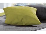 Dekokissen HAPO "2er Kissenset", grün, meliert, B:50cm H:20cm L:50cm, Faserbällchen (Polyester), Dekokissen_Sitzkissen_Kissenhüllen, Super Softflocken