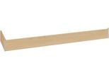 Sockelblende KOCHSTATION "KS-Ahus", beige (eichefarben hell), B:180cm H:17cm T:1,6cm, Holzwerkstoff, Melamin, Möbelblenden, Abdeckblende Sockelblende, Breite 180 cm