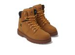 Stiefel DC SHOES "Peary Tr", Herren, Gr. 10 (43), beige (wheat, schwarz), Obermaterial: Leder (Kuh) / Futter: Textil / Außensohle: Gummi., Schuhe Stiefel