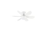 Deckenventilator , Kunststoff , warmweiss, kaltweiss, tageslichtweiss , 31.0 cm , Farbtemperaturwechsler, getrennt schaltbar, geräuscharm, Winterbetrieb, Sommerbetrieb, Fernbedienung , Lampen & Leuchten, Innenbeleuchtung, Deckenlampen, Deckenlampen