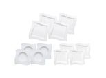 Geschirr-Set VILLEROY & BOCH "Tellerset NewWave 12er Set weiß", weiß, 12, Porzellan, Geschirr-Sets, Geschirr-Set, Spülmaschinengeeignet, Mikrowellenfest