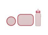 Lunchbox MEPAL "Lunchset Campus 3er Set", pink (cool pink), B:2cm H:2cm L:2cm, ABS-Kunststoff, Lebensmittelaufbewahrungsbehälter, Lunchbox