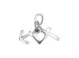 Kettenanhänger LADY, silber (silber 925), Schmuckanhänger, Damen, Silber 925 (Sterlingsilber), Kettenanhänger