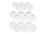 Geschirr-Set VILLEROY & BOCH "Starter-Set Royal weiß", weiß, 18, Porzellan, Geschirr-Sets, Geschirr-Set, Spülmaschinengeeignet, Mikrowellenfest