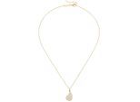Kette mit Anhänger "Anhänger Tropfen, mit Zirkonia, Silber 925", gold, GIORGIO MARTELLO MILANO, Halsketten, Damen, 45cm, Silber 925 (Sterlingsilber)