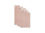 Handtuch JOOP "Handtuch Classic / Infinity / Signature 3er Pack", pink (rosa (nude) cornflower), B:50cm, Obermaterial: 100% Baumwolle CO., Handtücher