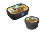 Lunchbox MEPAL "Obst- und Bentobox Star Wars Campus 300 & 750 ml bunt", bunt, B:2cm H:2cm L:2cm, Kunststoff, Lebensmittelaufbewahrungsbehälter, Lunchbox