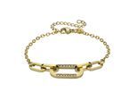 Armband MARC LAUDER "MBA19GG", gold, Armbänder, Damen, 20,5cm, Edelstahl, Armband
