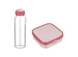 Lunchbox MEPAL "Lunchset XL Campus (2025) 2er Set", pink (cool pink), B:2cm H:2cm L:2cm, Kunststoff, Lebensmittelaufbewahrungsbehälter, Lunchbox, Spülmaschinengeeignet