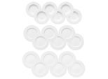Geschirr-Set VILLEROY & BOCH "Kombiservice Nr.3 Royal weiß", weiß, 18, Porzellan, Geschirr-Sets, Geschirr-Set, Spülmaschinengeeignet, Mikrowellenfest