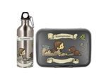 Lunchbox GOEBEL "Lunch-Set Anouk Piratenverpflegung bunt", bunt, B:2cm H:2cm L:2cm, Lebensmittelaufbewahrungsbehälter, Lunchbox, Handwäsche wird empfohlen