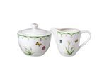 Milch- und Zuckerset VILLEROY & BOCH "Milch- und Zuckerset Colourful Spring 2er Set bunt", bunt, 2, Porzellan, Geschirr-Sets, Spülmaschinengeeignet, Mikrowellengeeignet