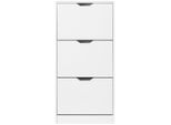 Mid.you Schuhkipper, Weiß, Holzwerkstoff, 117x23.5x55 cm, Garderobe, Schuhaufbewahrung, Schuhkipper