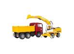 Bruder bruder 02751 MAN TGA Kipp-LKW + Liebherr Schaufelbagger