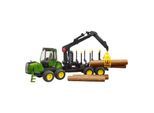 Bruder Bruder 02133 John Deere 1210E Rückezug plus Zubehör