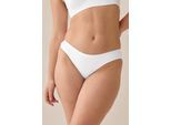 Slip NATURANA "The Thursday", Damen, Gr. 48, 1 Stk., weiß, Microfaser, Obermaterial: 76% Polyamid, 24% Elasthan, unifarben, Unterhosen Slip, feminin, elastisch, bequem, eng, weich