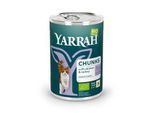 Yarrah Adult Bio Bröckchen 12x405 g Rind, Huhn & Chiccorée