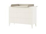 PAIDI Wickelaufsatz Jonte ¦ beige ¦ Maße (cm): B: 123,5 H: 12,5 T: 78.7