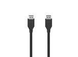 HAMA USB-Kabel "DisplayPort-Kabel, DP 1.2, Ultra-HD 4K, 1,50 m", grau, 150cmcm, Kabel, Datenübertragungsrate: 21,6 Gbit/s Max. Auflösung: 4k (4096 x 2160), USB-Kabel