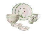 Geschirr-Set VILLEROY & BOCH "Breakfast for Two 8-teilig Colourful Spring 8er Set bunt", bunt, 8, Porzellan, Geschirr-Sets, Geschirr-Set, Spülmaschinengeeignet, Mikrowellengeeignet
