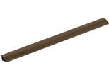 Abschlussleiste KOCHSTATION "Wandabschlussleisten", walnuss braun, 300cm, MDF-Trägerplatte, Wandabschlussleisten, Abschlussleiste, in verschiedenen Breiten, Stärke 3,1 cm