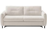 3-Sitzer HOME AFFAIRE "Clevina, Dauerschlafsofa mit Kaltschaummatratze, Breite 216 cm", nature, B:216cm H:84cm T:102cm, 100% Polyester, Sofas, 3-Sitzer, Sofa & Bett in einem – kinderleicht ausklappbar & freistellbar im Raum