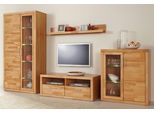 Wohnwand OTTO HOME "Logo,Fronten Massivholz,Korpus Holzwekstoff,viel Stauraum", beige (kernbuche teilmassiv), B:90cm H:190cm T:42cm, Holz teilmassiv, Kastenmöbel-Sets, Wohnwand, B/T/H/: 90/42/190, Türen und Schubladen, bei TV Teil Kabeldurchführung