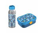 Lunchbox MEPAL "Lunchset mit Thermoflasche Campus 2er Set", bunt (stitch), B:2cm H:2cm L:2cm, Kunststoff, Lebensmittelaufbewahrungsbehälter, Lunchbox, Spülmaschinengeeignet