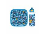 Lunchbox MEPAL "Lunchset XL Campus (2025)", bunt (stitch), B:2cm H:2cm L:2cm, Lebensmittelaufbewahrungsbehälter, Lunchbox, Spülmaschinenfest