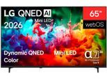 LG QNED-Fernseher "65QNED71B6B", Energieeffizienz: E, schwarz, 65 ″, Fernseher, QNED-Fernseher