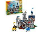 Konstruktionsspielsteine LEGO "Ritterburg im Mittelalter (31168), LEGO Creator", bunt, Spielbausteine, Kinder, Kunststoff, Konstruktionsspielsteine, Made in Europe