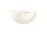 Schale SELTMANN WEIDEN "Schüssel Savona Goldlinie 2 L creme", beige (creme), B:21,3cm H:9,7cm L:21,3cm T:21,3cm Ø:21,3cm, Schüsseln, Schale, Spülmaschinenfest, Mikrowellensicher, Ofenfest