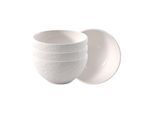 Schale VILLEROY & BOCH "Müslischalen Manufacture Ice ø 14 cm 4er Set weiß", weiß, B:14cm H:7cm L:14cm T:14cm Ø:14cm, Schüsseln, Schale, Spülmaschinenfest, Mikrowellensicher