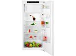 AEG Einbaukühlschrank "TSF5O12EF", Energieeffizienz: E, silber (weiß), Rechtsanschlag, wechselbar, Kühlschränke, 137 L, variable Glasablagen bis zu 25 kg belastbar, Touch, Festtür, Einbaukühlschrank