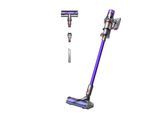 DYSON Akku-Hand-und Stielstaubsauger "Dyson V11ᵀᴹ Advanced", nickel, violett, B:26cm H:128cm T:25cm, Akkusauger, Haarentwirrungstechnologie, keinen Saugkraftverlust, Akku-Hand-und Stielstaubsauger, Topseller