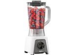 TEFAL Standmixer "BL2C01 Blendeo", grau (weiß, grau), B:20,6cm H:40,6cm T:20,6cm, Zerkleinerer, 1,5 Liter, 2 Geschwindigkeiten + Pulse-Funktion, Duraforce Klingen, Standmixer