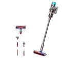 DYSON Akku-Hand-und Stielstaubsauger "V12™ Origin", nickel, nickel, B:25cm H:121,6cm T:25cm, Akkusauger, Anti-Kratz Bürste, kein Saugkraftverlust, LCD-Display, Akku-Hand-und Stielstaubsauger, Topseller