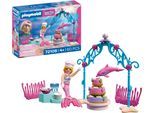 Konstruktions-Spielset PLAYMOBIL "Unterwasserhochzeits-Buffet (72108), Fantasy & Magic", bunt, Spielbausteine, Kinder, Kunststoff, Konstruktions-Spielset