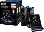 Oberarm-Blutdruckmessgerät BRAUN "ExactFit™ 5 Connect Intelligentes Blutdruckmessgerät - BUA6350EU", schwarz, BlutdruckmessgeräteB:11cm H:11cm T:13cm, Oberarm-Blutdruckmessgerät, für Braun Healthy Heart App, B:11cm H:11cm T:13cm