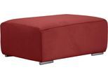 Hocker OTTO HOME "BEATRICE mit Wellenfederung, Maße B/T/H: 100/68/45 cm", rot, B:100cm H:45cm T:68cm, Hocker, Hocker, passend zur "Beatrice"-Serie, in hochwertiger Verarbeitung