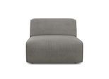 Sessel OTTO HOME "Merid Sofa-Mittel-Element, Breite: 84 cm", grau, B:84cm H:70cm T:97cm, Struktur fein (100% Polyester);Samtoptik (100% Polyester);Samtcord (92% Polyester, 8% Polyamid), Sessel, Sessel, als Modul oder separat verwendbar, für individuelle Zusammenstellung