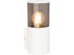 Außen-Wandleuchte TELEFUNKEN "LED Wandlampe", weiß, Leuchten