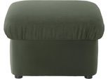 Hocker DOMO COLLECTION "Pegnitz B/T 60/60cm", grün, B:60cm H:40cm T:60cm, 100% Polyester, Hocker, Polsterhocker