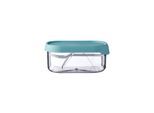 Lunchbox MEPAL "Fruchtbox Take a Break 250 ml", blau (nordic grün), Kunststoff, Lebensmittelaufbewahrungsbehälter, Lunchbox